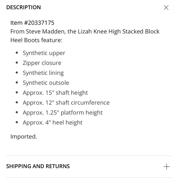 Lizah Knee High Stacked Block Heel Boots - Picture 5 of 9